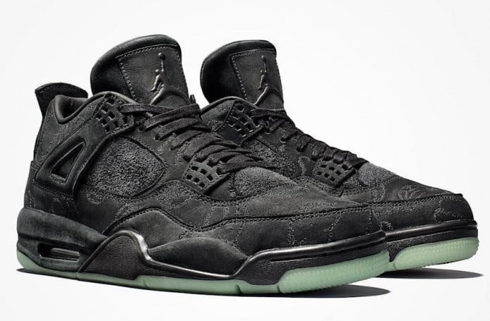 Air Jordan 4 x KAWS Black