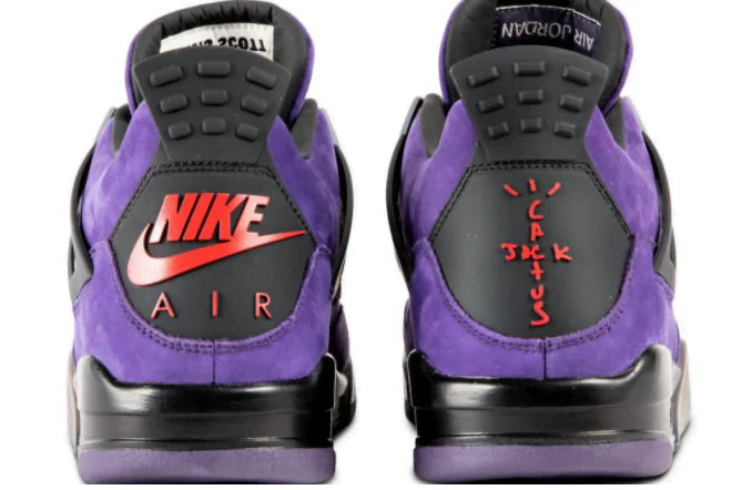Travis Scott x Air Jordan 4 Retro 'Purple Suede - Black Midsole'