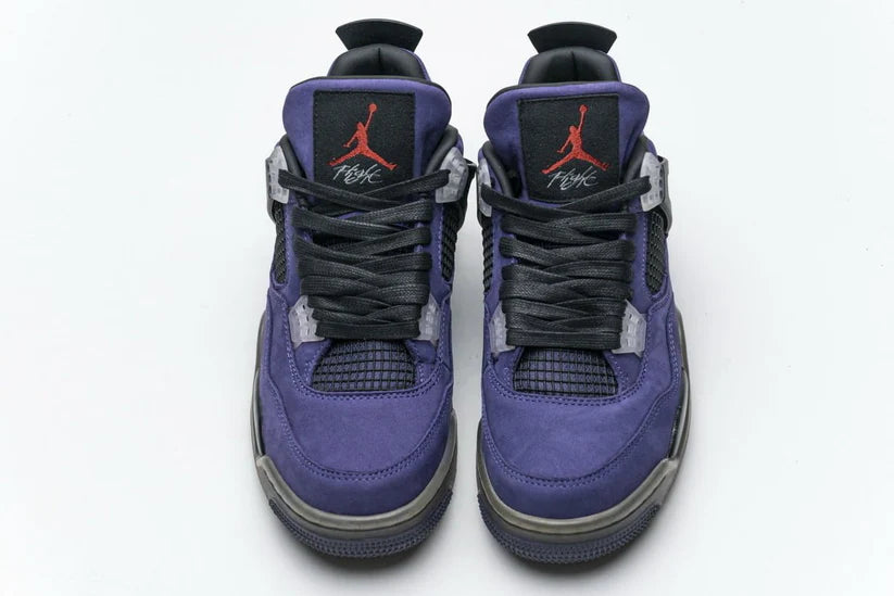 Travis Scott x Air Jordan 4 Retro 'Purple Suede - Black Midsole'